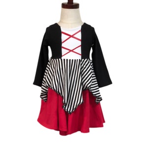 Pirate costume Twirl Dress, pirates of the Caribbean costume