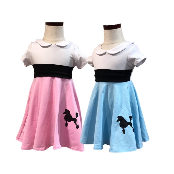 Poodle Skirt Dress/sock hop costume