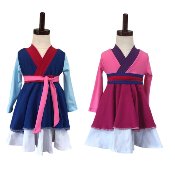 Mulan princess clearance dress