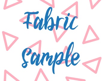 Grab a sample of fabric