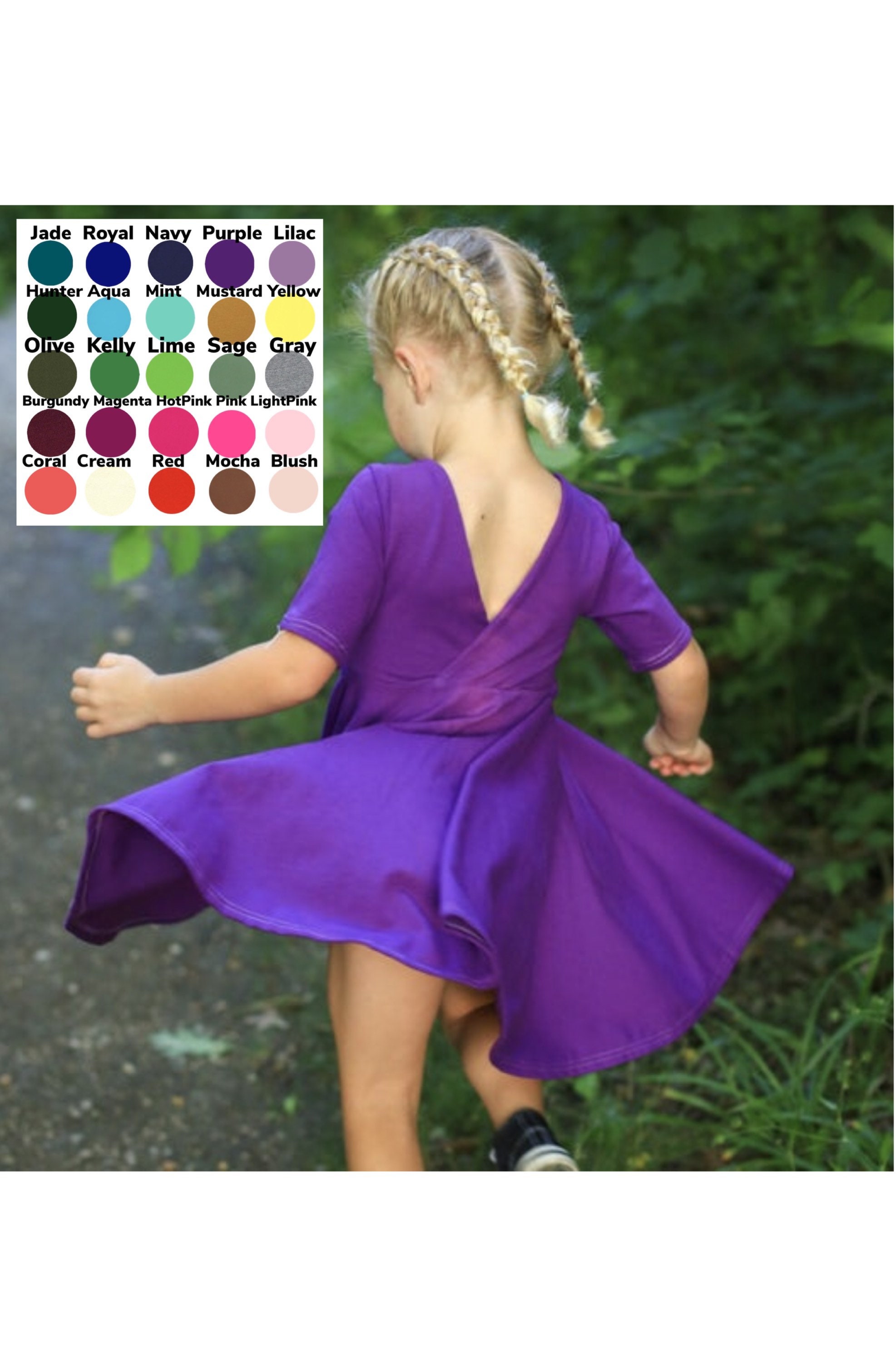 Purple Mustard Dress - Etsy