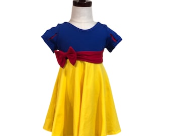 Snow White Princess Twirl Dress