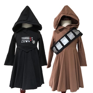 Villains from Star-War Darth Character Dress Vader Costume or Chewy costume, Inspired Chewbaca Dress
