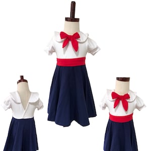 Mary the nanny, Inspired Mary Poppin Twirl Dress, Mary Costume, Poppins Vintage Girls Dress Mary poppens