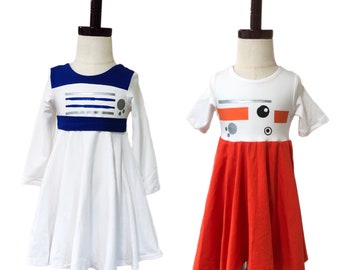 Star Wars R2D2 OR BB8 Dress Costume, Star Wars Costumes, R2d2 Costume