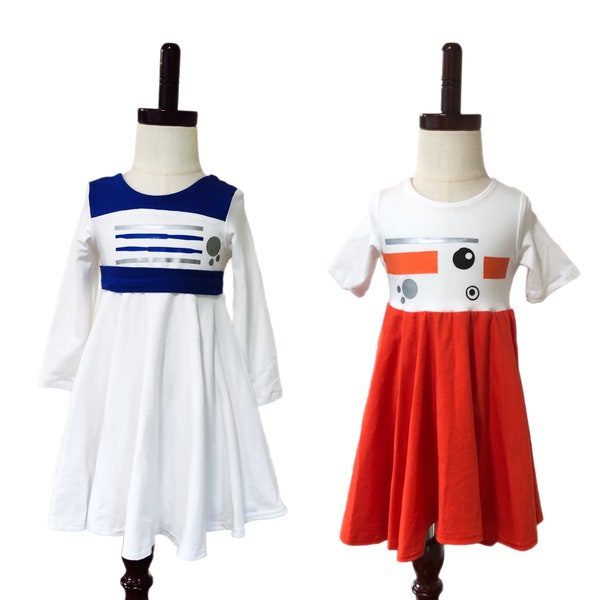 Star Wars R2D2 OR BB8 Dress Costume, Star Wars Costumes, R2d2 Costume