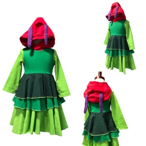 The Hungry Caterpillar inspired Dress, Book character, book report costume