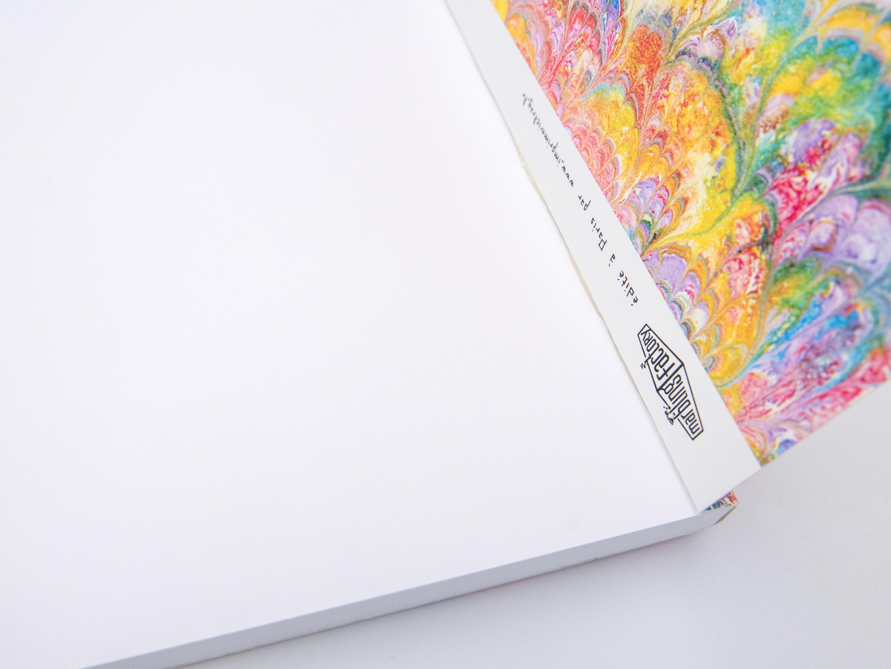 Perfect Bound Notebook 19 - Marbled Paper Designs - A5 - Italian Cover ...