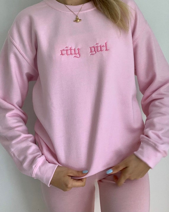 Baby girl shop slogan sweatshirt