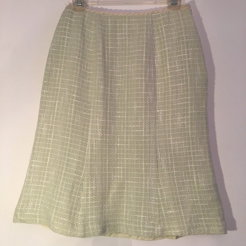Skirt Vintage ALEX/&CO Light Blue Summer Skirt SMALL 36 Excellent Condition