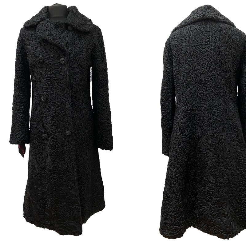 Black Fur Coat - Etsy