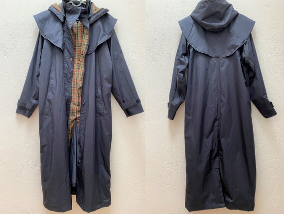 Jack Murphy Rain Coat UK 10 Medium Size Dark blue