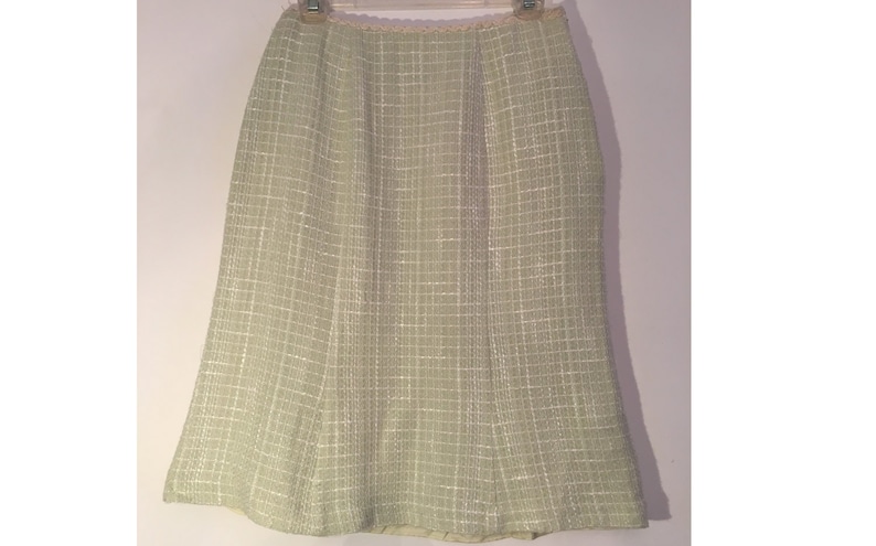 Skirt Vintage ALEX/&CO Light Blue Summer Skirt SMALL 36 Excellent Condition
