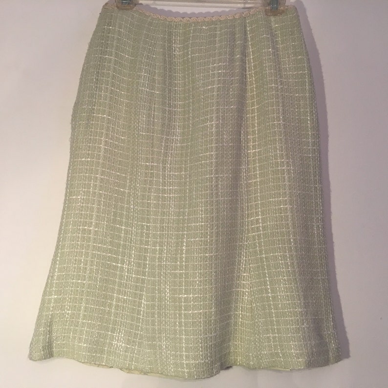 Skirt Vintage ALEX/&CO Light Blue Summer Skirt SMALL 36 Excellent Condition