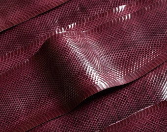 snake skin leather etsy