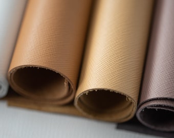 Modena - luxury italian leather 16.8" x 12" / 42x30cm pieces / sheets / panels - Made in Italy for Your Next DIY Project / fianoleather
