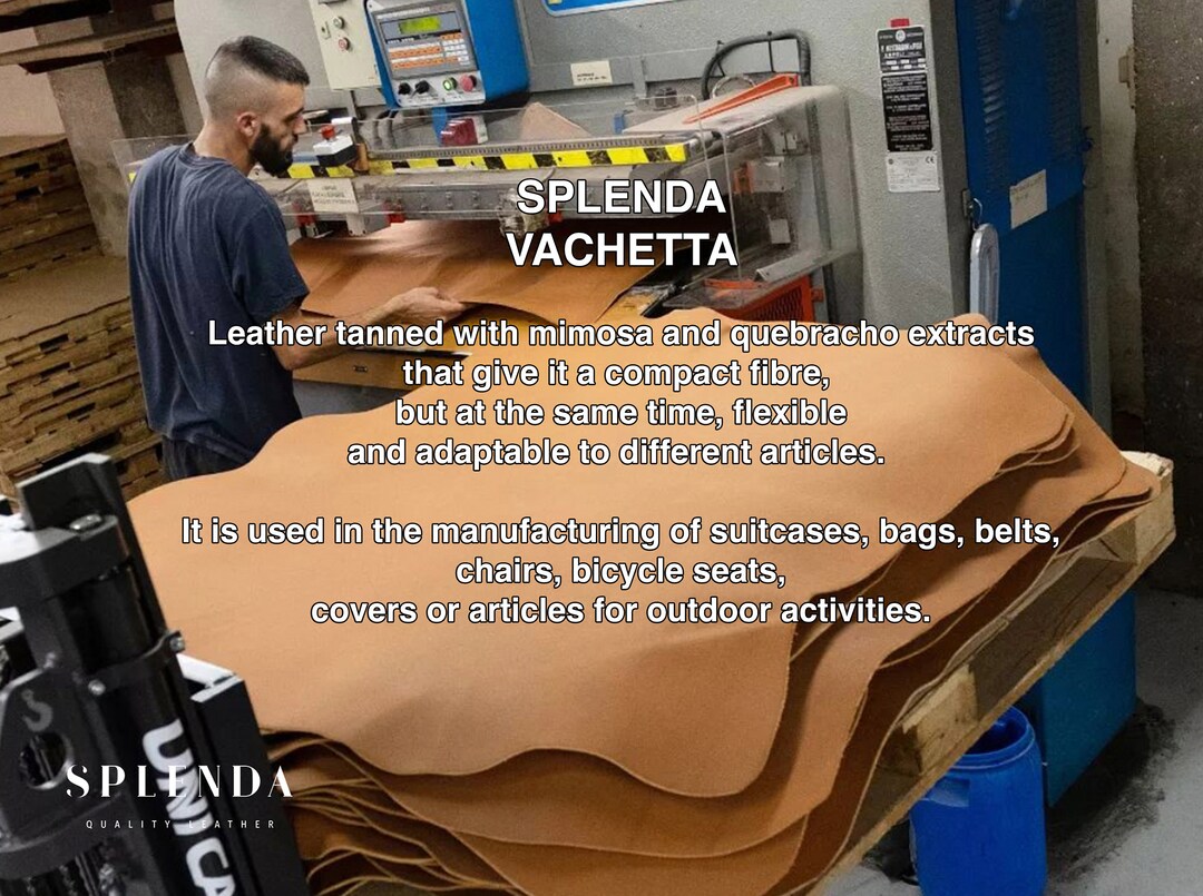 Vegetable Tanned Leather Classic Vachetta Hides / Panels / Etsy