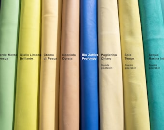 LAMBSKIN soft leather for clothing, gloves, bags, Made in France | last colors / fianoleather