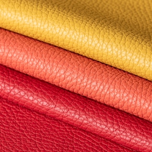 ROMA LEATHER pezzi / lastre / pannelli varie misure / 50 COLORI / fianoleather immagine 5