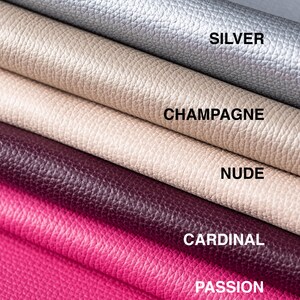EPSOM leather piece sheet Nude fianoleather various sizes