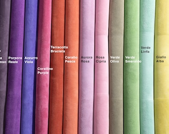 SUEDE leather 60x42cm \ 24x16.8 inch - suede calfskin - italian leather for craft bags, shoes, wallets / fianoleather