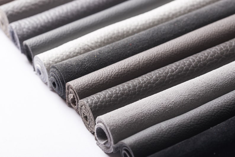 Leather Set FianoLeather Grey Palette 14 pieces 16,8 x 12 each