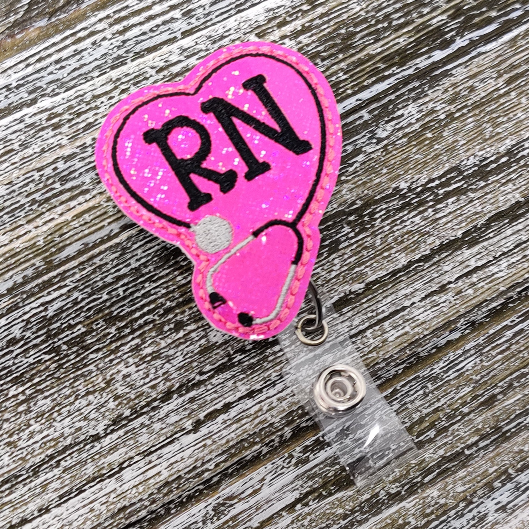 Bright Pink Holographic Glitter Vinyl RN Badge Holder Pink RN Etsy bright-pink-holographic-glitter-vinyl-rn-badge-holder-pink-rn-etsy