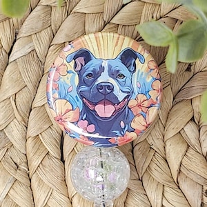 Pit Bull Badge Holder, Pit Bull Badge Reel, Pit Bull Retractable Badge Holder, Nurse Badge Reel, Nurse Badge Holder, Dog Mom Badge Reel