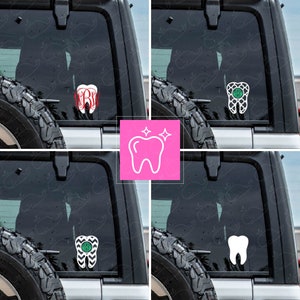 Decalque do monograma do dente, decalque do monograma do higienista dental, decalque do monograma do assistente dentário, decalque do monograma dental