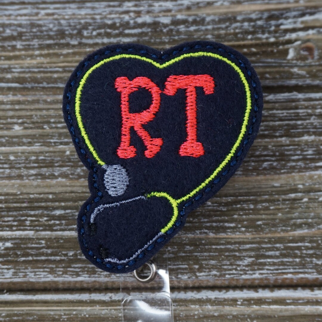 Respiratory Therapist Badge Holder, Respiratory Therapist Badge Reel