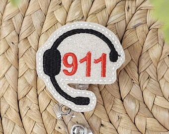 Portatarjetas de despachador del 911 de vinilo blanco con purpurina, portatarjetas de despachador del 911, carrete para tarjetas de despachador del 911, portatarjetas de despachador, despachador