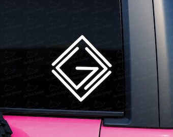 God Is Greater Than The Highs And Lows Outdoor Vinyl Decal, God Is Greater Than The Highs And Lows Decal, Cross Outdoor Vinyl Decal