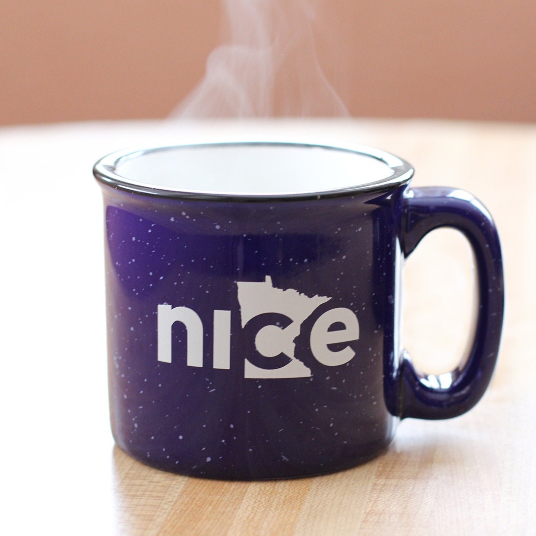 Minnesota Mug, Blue Mugs for Mom, Mugs for Women, State Mug, Minnesota