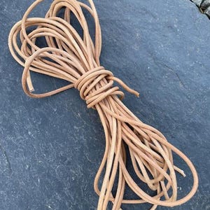 Dog Show Lead - Round, 4mm Leather with a Trigger Clip image 9