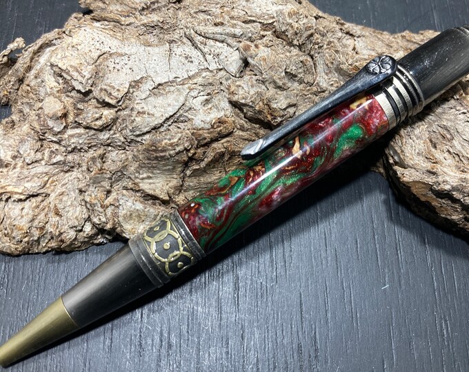 Special Edition Art Deco Ballpoint Pen Appointed in Antique Bronze