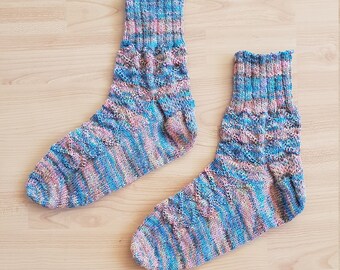 Handgestrickte Socken - Größe 42/43