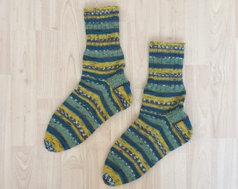 Handgestrickte Socken - Größe 44/45