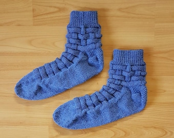 Handgestrickte Socken - Größe 42/43