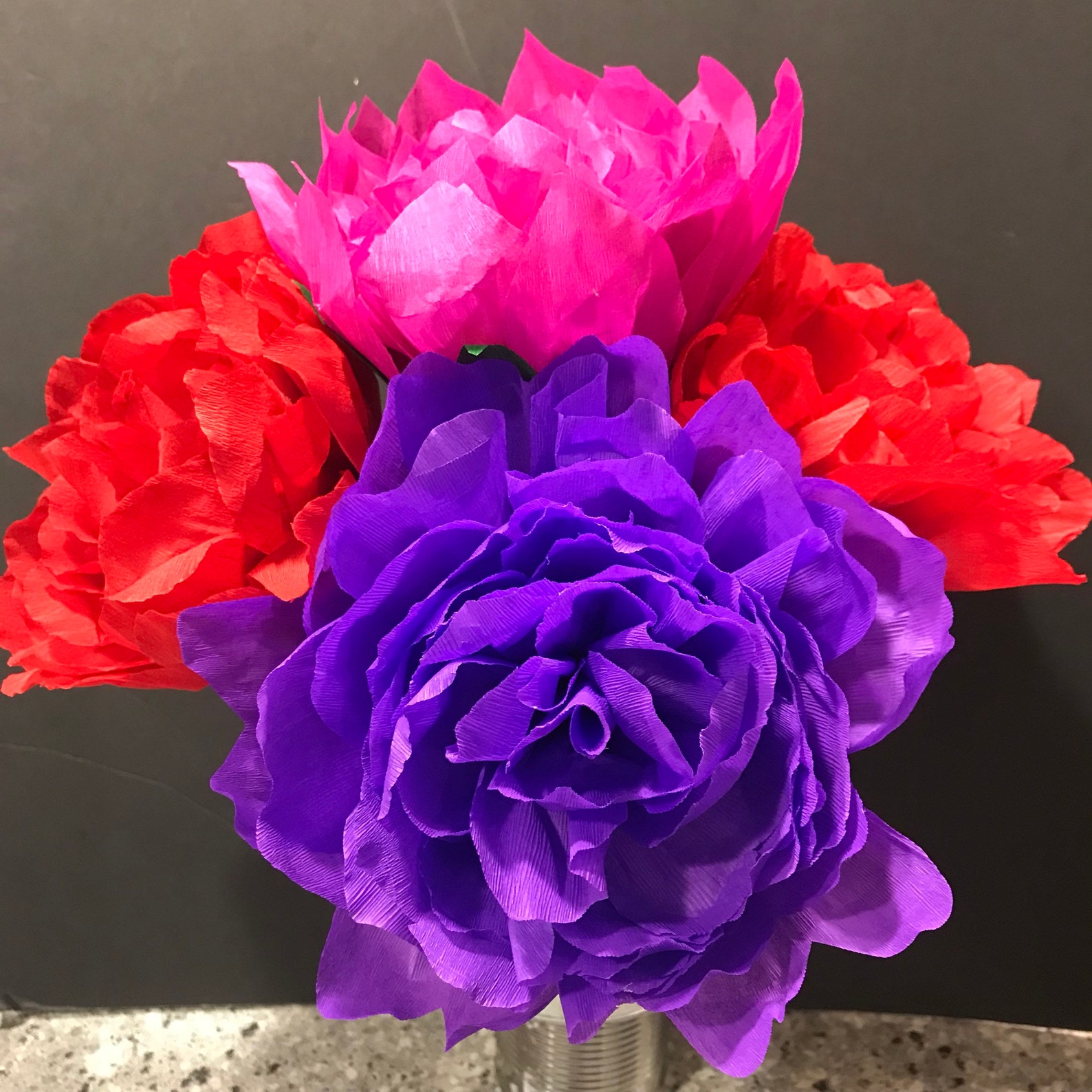Mexican Crepe Paper Flowers Etsy