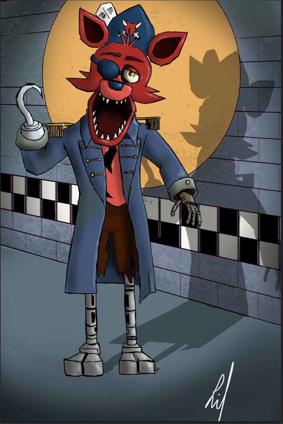 Five Nights at Freddy's - Foxy The Pirate Fox | Greeting Card