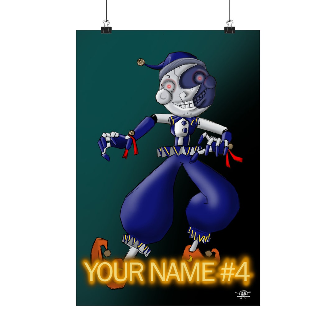 Personalized Moondrop Poster FNAF Security Breach Poster Moondrop Gift ...