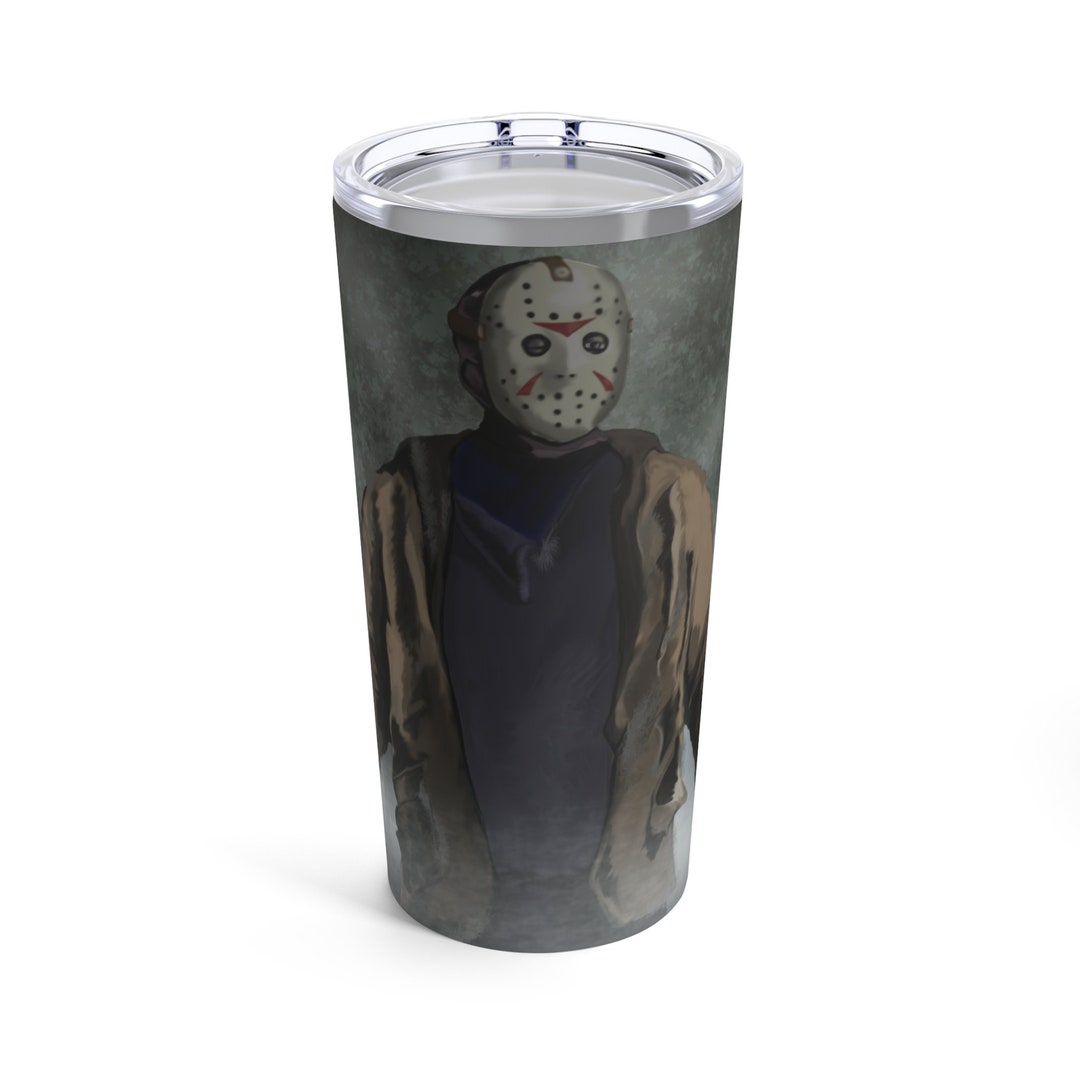 Jason Voorhees Tumbler 20oz Gift Horror Tumbler Jason Voorhees Gift 20oz Tumbler Friday the 13th