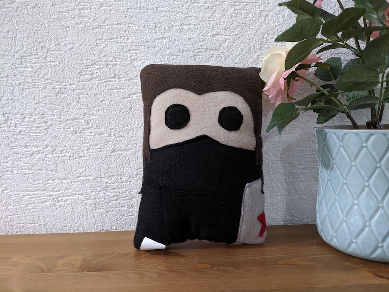 Winter Soldier Bucky Burnes Inspired Pillow Plash