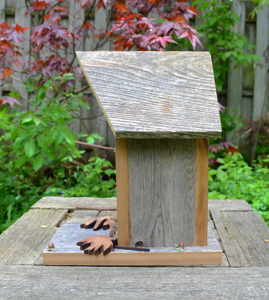 Rustic Birdhouse Cedar Bird House Barnwood Birdhouses Etsy