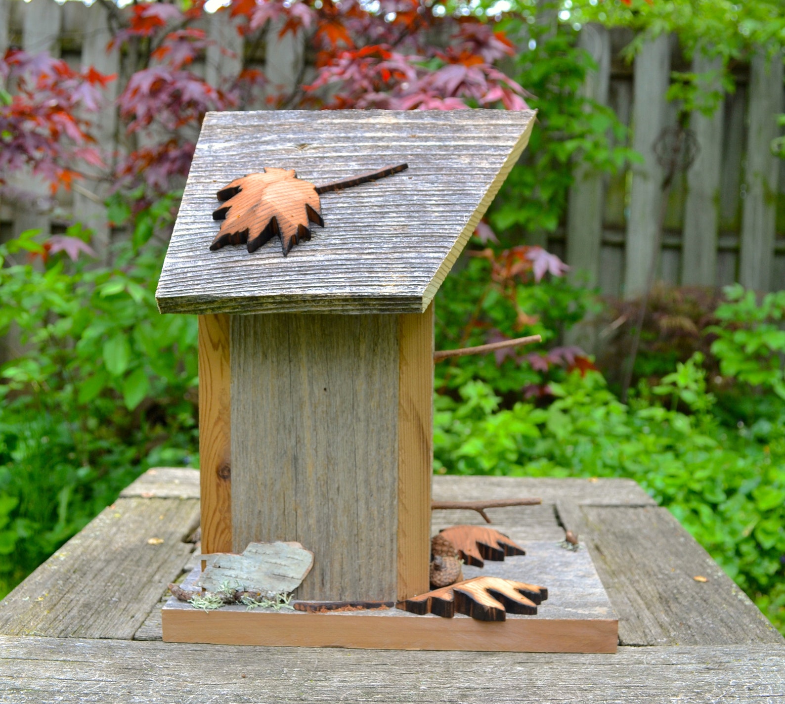 Rustic Birdhouse Cedar Bird House Barnwood Birdhouses Etsy