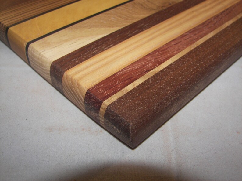 100/_1338 Large Wood Cutting Board Serving Board