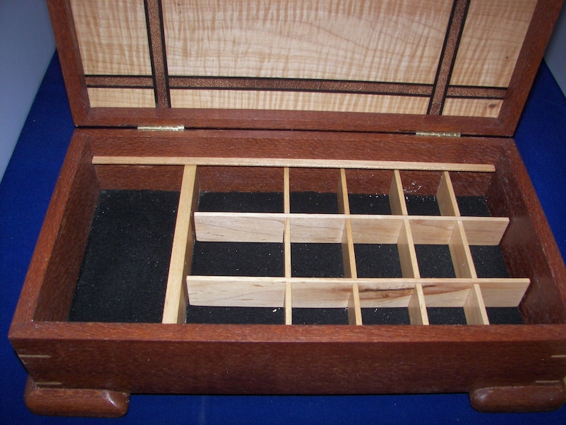 Fabulous Large Handmade Jewelry Box 100_3079 Etsy