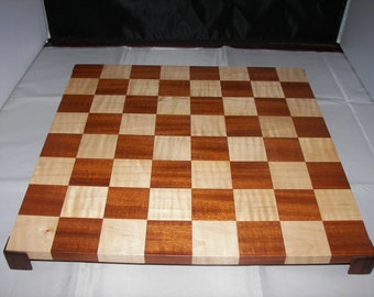 Fine Handmade Wood Chess Board [000_0043]