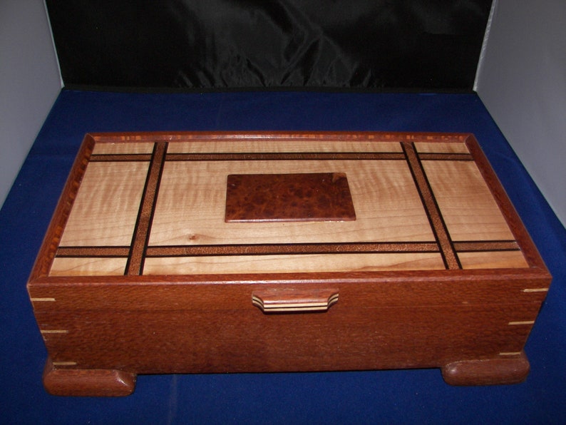 Fabulous Large Handmade Jewelry Box 100_3079 Etsy