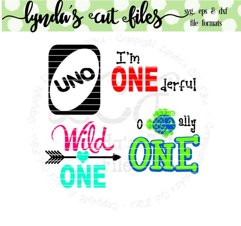 Download 1st Birthday Bundle //one derful//wild one//SVG/DXF/EPS ...